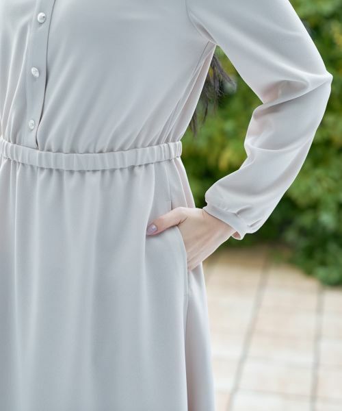CARA O CRUZ / キャラ・オ・クルス ドレス | ウエストギャザーワンピース【CoC by CARA O CRUZ】 | 詳細26