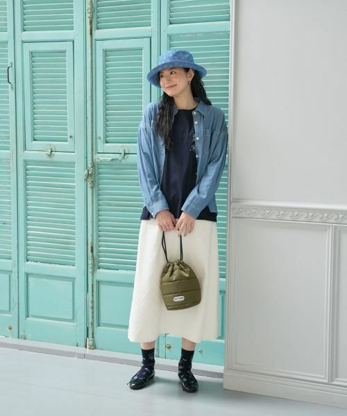 CARA O CRUZ / キャラ・オ・クルス カットソー | フラワープリントクルーネックカットソー | 詳細10