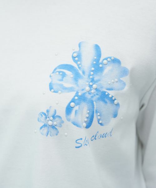 CARA O CRUZ / キャラ・オ・クルス カットソー | フラワープリントクルーネックカットソー | 詳細27