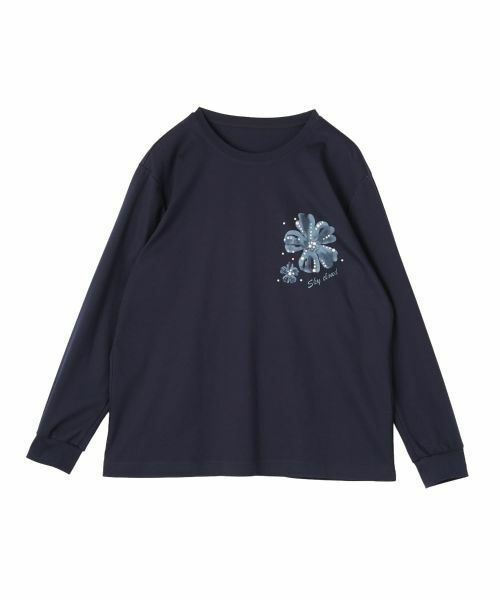 CARA O CRUZ / キャラ・オ・クルス カットソー | フラワープリントクルーネックカットソー | 詳細28