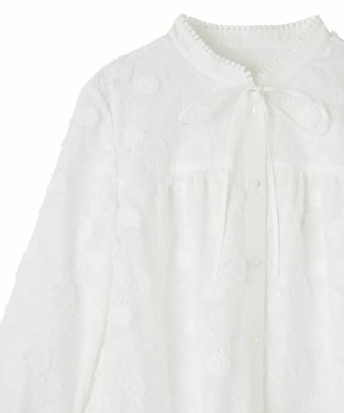 CARA O CRUZ / キャラ・オ・クルス シャツ・ブラウス | 刺繍リボンブラウス | 詳細19