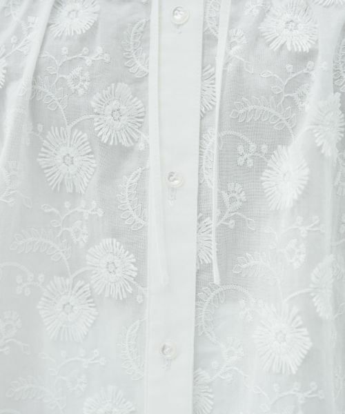CARA O CRUZ / キャラ・オ・クルス シャツ・ブラウス | 刺繍リボンブラウス | 詳細22