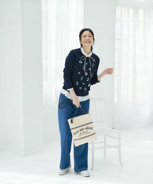 CARA O CRUZ / キャラ・オ・クルス シャツ・ブラウス | 刺繍リボンブラウス | 詳細7