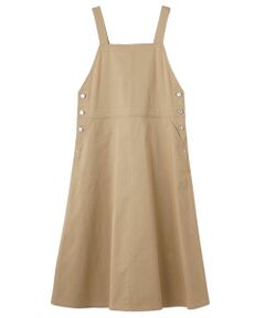 CARA O CRUZ / キャラ・オ・クルス ロング・マキシ丈ワンピース | サイドボタンジャンパースカート