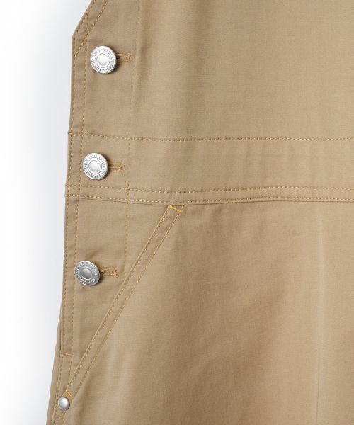 CARA O CRUZ / キャラ・オ・クルス ロング・マキシ丈ワンピース | サイドボタンジャンパースカート | 詳細3