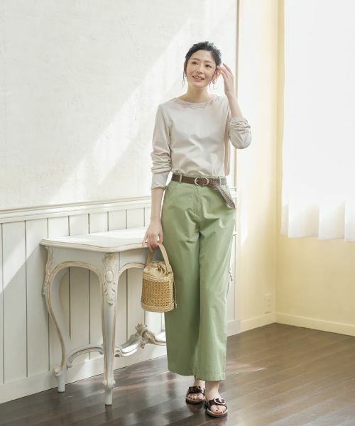 CARA O CRUZ / キャラ・オ・クルス シャツ・ブラウス | スカラップ切替ブラウス | 詳細10