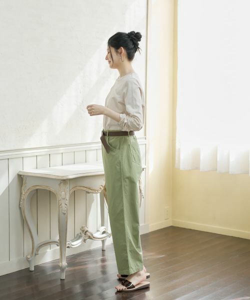 CARA O CRUZ / キャラ・オ・クルス シャツ・ブラウス | スカラップ切替ブラウス | 詳細12