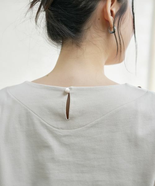 CARA O CRUZ / キャラ・オ・クルス シャツ・ブラウス | スカラップ切替ブラウス | 詳細18