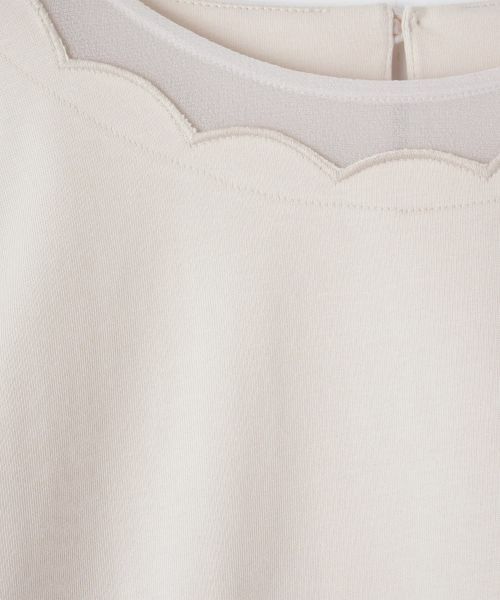 CARA O CRUZ / キャラ・オ・クルス シャツ・ブラウス | スカラップ切替ブラウス | 詳細26