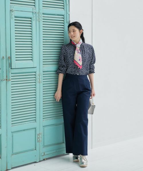 CARA O CRUZ / キャラ・オ・クルス シャツ・ブラウス | 小花柄フリルブラウス【CoC by CARA O CRUZ】 | 詳細11