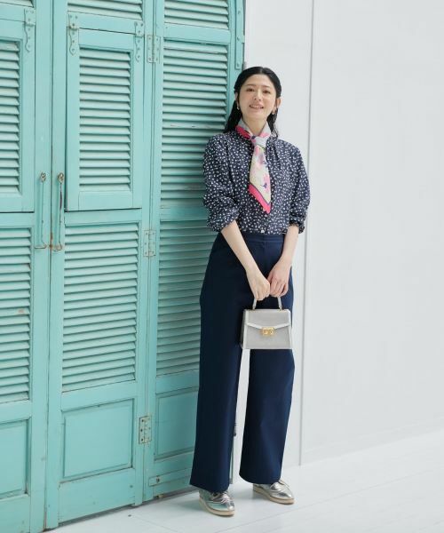 CARA O CRUZ / キャラ・オ・クルス シャツ・ブラウス | 小花柄フリルブラウス【CoC by CARA O CRUZ】 | 詳細12