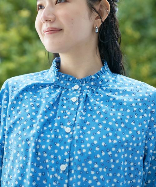 CARA O CRUZ / キャラ・オ・クルス シャツ・ブラウス | 小花柄フリルブラウス【CoC by CARA O CRUZ】 | 詳細24