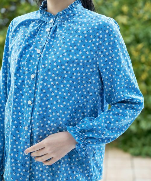 CARA O CRUZ / キャラ・オ・クルス シャツ・ブラウス | 小花柄フリルブラウス【CoC by CARA O CRUZ】 | 詳細25
