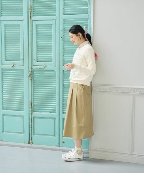 CARA O CRUZ / キャラ・オ・クルス ニット・セーター | 刺繍クルーネックニット【CoC by CARA O CRUZ】 | 詳細15