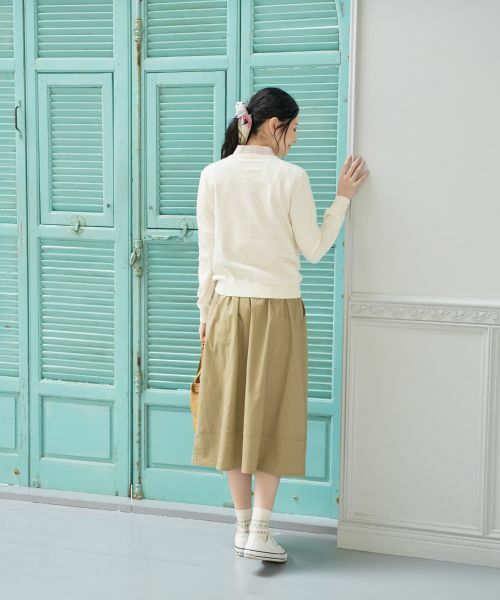 CARA O CRUZ / キャラ・オ・クルス ニット・セーター | 刺繍クルーネックニット【CoC by CARA O CRUZ】 | 詳細16