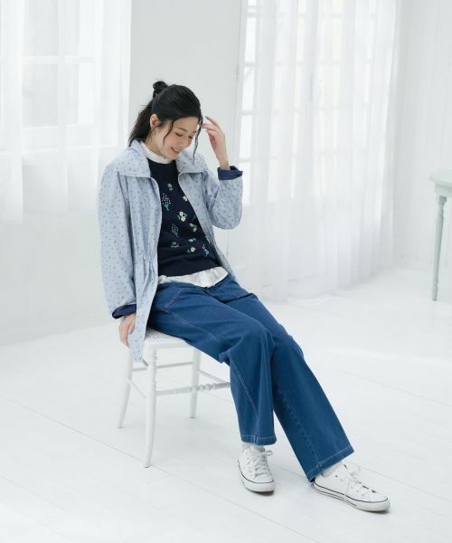 CARA O CRUZ / キャラ・オ・クルス ニット・セーター | 刺繍クルーネックニット【CoC by CARA O CRUZ】 | 詳細17