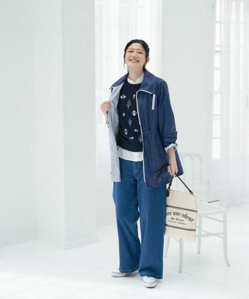 CARA O CRUZ / キャラ・オ・クルス ニット・セーター | 刺繍クルーネックニット【CoC by CARA O CRUZ】 | 詳細18