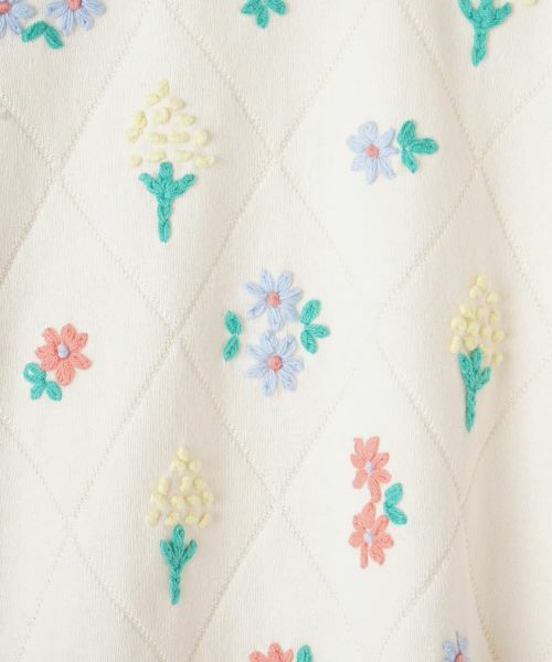 CARA O CRUZ / キャラ・オ・クルス ニット・セーター | 刺繍クルーネックニット【CoC by CARA O CRUZ】 | 詳細4