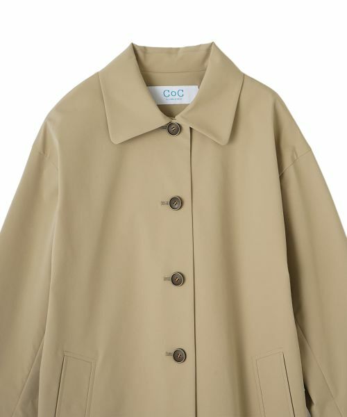 CARA O CRUZ / キャラ・オ・クルス その他アウター | ステンカラーコート【CoC by CARA O CRUZ】 | 詳細28