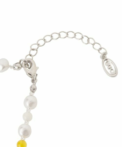 CARA O CRUZ / キャラ・オ・クルス ネックレス・ペンダント・チョーカー | 人工真珠＆マルチカラー石ネックレス | 詳細9