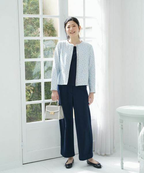 CARA O CRUZ / キャラ・オ・クルス カットソー | 洗えるスクエアネックタンクトップ | 詳細15