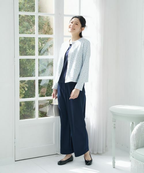 CARA O CRUZ / キャラ・オ・クルス カットソー | 洗えるスクエアネックタンクトップ | 詳細16