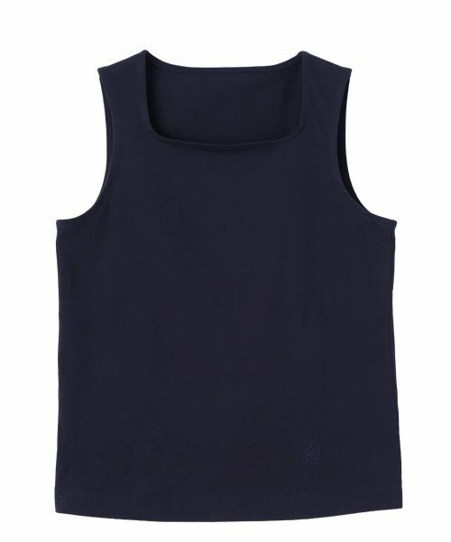 CARA O CRUZ / キャラ・オ・クルス カットソー | 洗えるスクエアネックタンクトップ | 詳細21