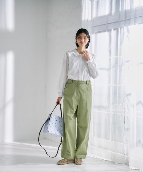 CARA O CRUZ / キャラ・オ・クルス シャツ・ブラウス | 丸襟ギャザースリーブシャツ【CoC by CARA O CRUZ】 | 詳細10