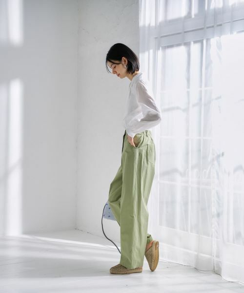 CARA O CRUZ / キャラ・オ・クルス シャツ・ブラウス | 丸襟ギャザースリーブシャツ【CoC by CARA O CRUZ】 | 詳細11