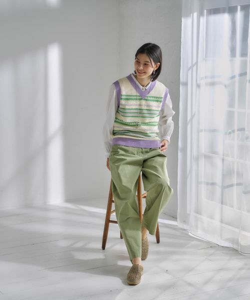 CARA O CRUZ / キャラ・オ・クルス シャツ・ブラウス | 丸襟ギャザースリーブシャツ【CoC by CARA O CRUZ】 | 詳細7