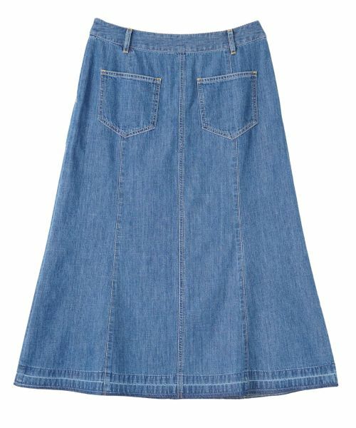 CARA O CRUZ / キャラ・オ・クルス ミニ・ひざ丈スカート | フレアデニムスカート【CoC by CARA O CRUZ】 | 詳細29