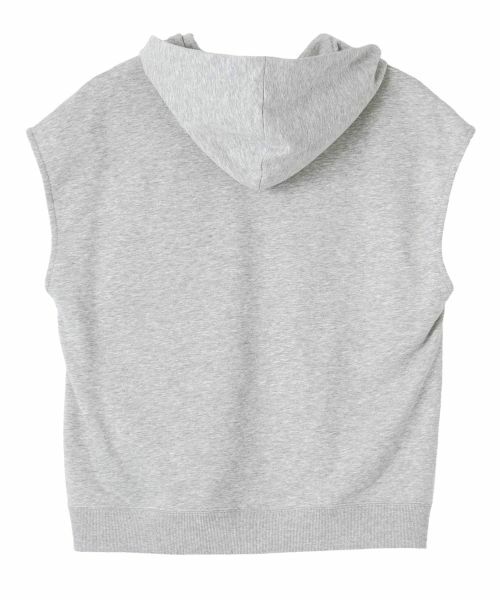 CARA O CRUZ / キャラ・オ・クルス テーラードジャケット | ロゴ刺繍フード付きベスト | 詳細21