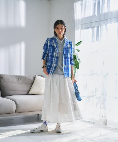 CARA O CRUZ / キャラ・オ・クルス テーラードジャケット | ロゴ刺繍フード付きベスト | 詳細18