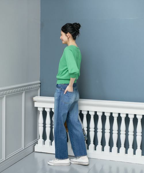 CARA O CRUZ / キャラ・オ・クルス デニムパンツ | ストレートデニムパンツ | 詳細2