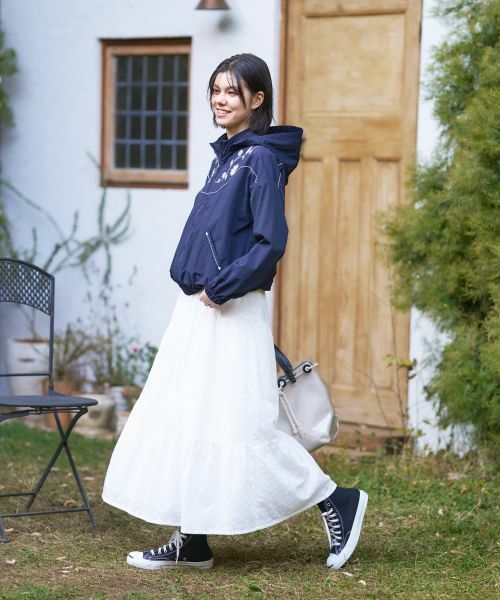 CARA O CRUZ / キャラ・オ・クルス その他アウター | 花刺繍ショート丈ブルゾン | 詳細27