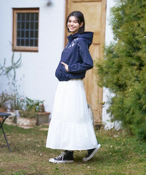 CARA O CRUZ / キャラ・オ・クルス その他アウター | 花刺繍ショート丈ブルゾン | 詳細28