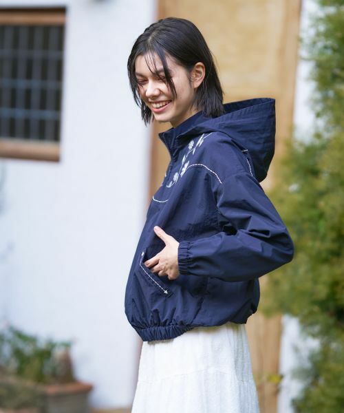 CARA O CRUZ / キャラ・オ・クルス その他アウター | 花刺繍ショート丈ブルゾン | 詳細4