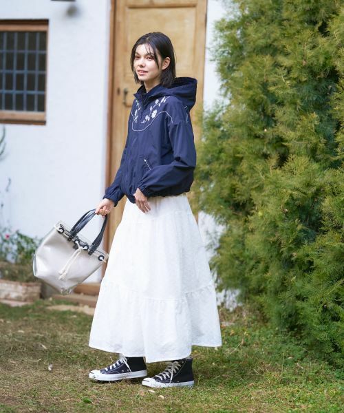 CARA O CRUZ / キャラ・オ・クルス その他アウター | 花刺繍ショート丈ブルゾン | 詳細9