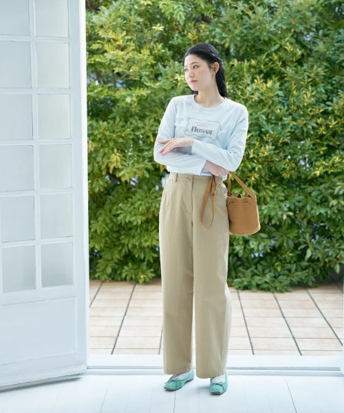 CARA O CRUZ / キャラ・オ・クルス その他パンツ | ワイドチノパンツ | 詳細12