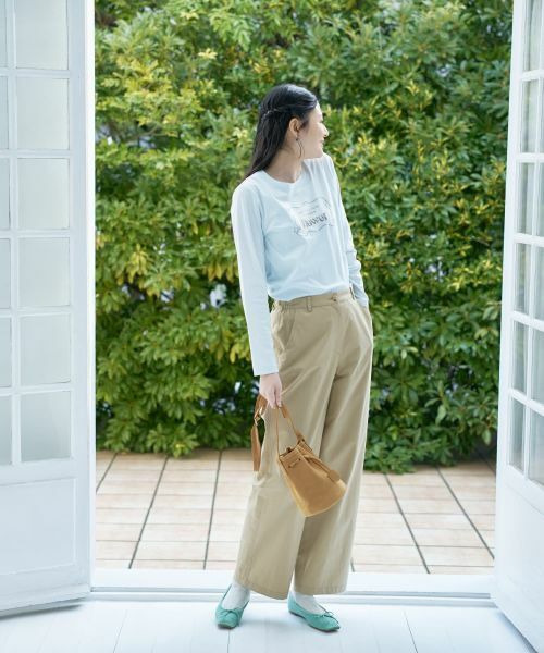 CARA O CRUZ / キャラ・オ・クルス その他パンツ | ワイドチノパンツ | 詳細13