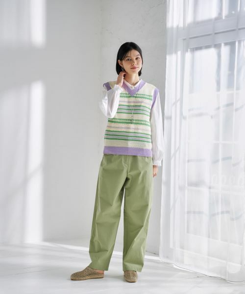 CARA O CRUZ / キャラ・オ・クルス その他パンツ | ワイドチノパンツ | 詳細27