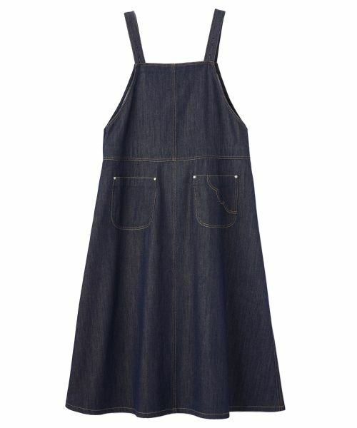 CARA O CRUZ / キャラ・オ・クルス ロング・マキシ丈ワンピース | デニムジャンパースカート | 詳細1