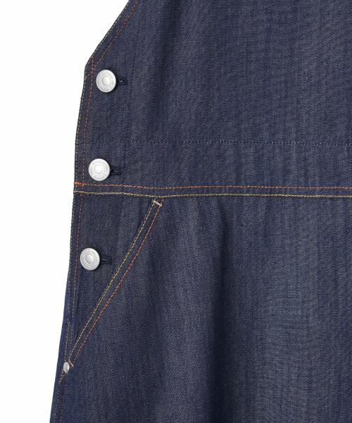CARA O CRUZ / キャラ・オ・クルス ロング・マキシ丈ワンピース | デニムジャンパースカート | 詳細3