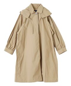 CARA O CRUZ / キャラ・オ・クルス その他アウター | 【撥水・UVカット】フーデッドロングコート