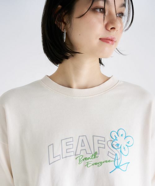 CARA O CRUZ / キャラ・オ・クルス スウェット | プリント七分袖トレーナー | 詳細14