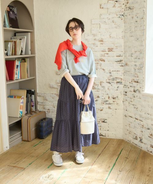 CARA O CRUZ / キャラ・オ・クルス スウェット | プリント七分袖トレーナー | 詳細23