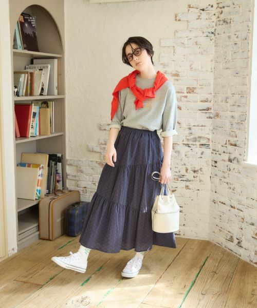 CARA O CRUZ / キャラ・オ・クルス スウェット | プリント七分袖トレーナー | 詳細24