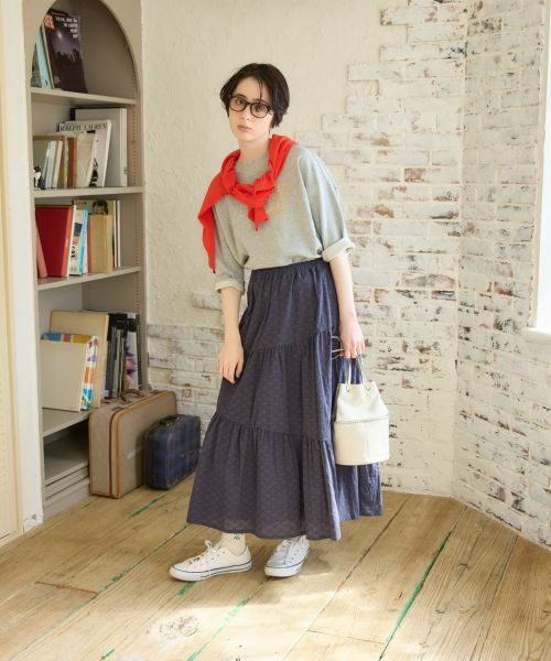 CARA O CRUZ / キャラ・オ・クルス スウェット | プリント七分袖トレーナー | 詳細25