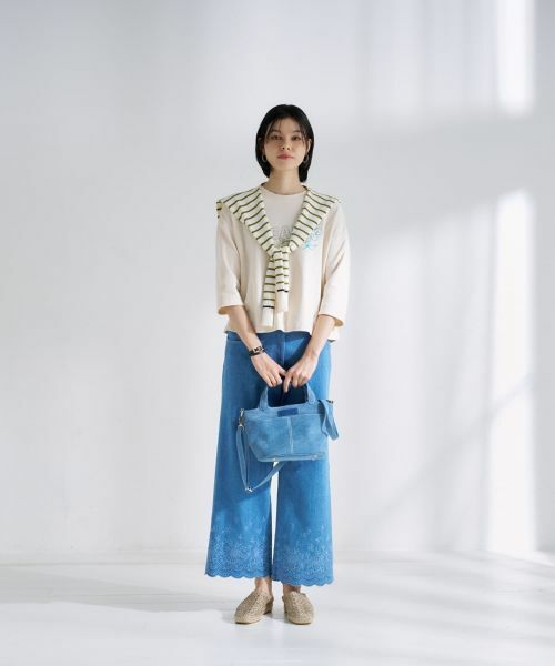 CARA O CRUZ / キャラ・オ・クルス スウェット | プリント七分袖トレーナー | 詳細9