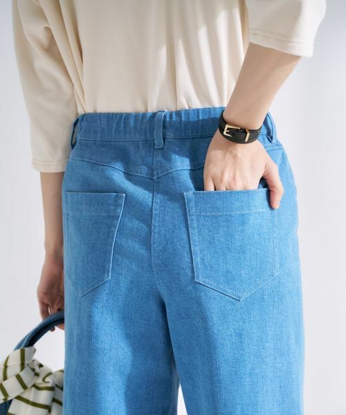 CARA O CRUZ / キャラ・オ・クルス デニムパンツ | 裾スカラップクロップドデニム | 詳細10